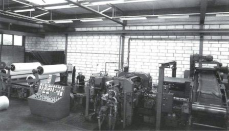Factory synthetic rubber membranes Kampen (NL), 1968 